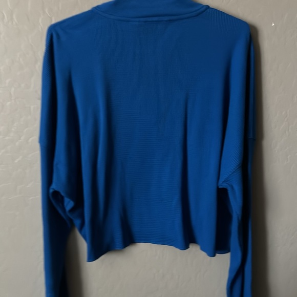 Calvin Klein Jeans Women's Waffle-Knit Half-Zip top - Picture 4 of 11